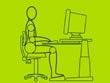 ergonomics - powerpoint graphics