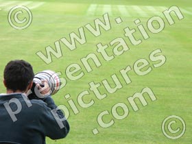 sports photographer - powerpoint graphics